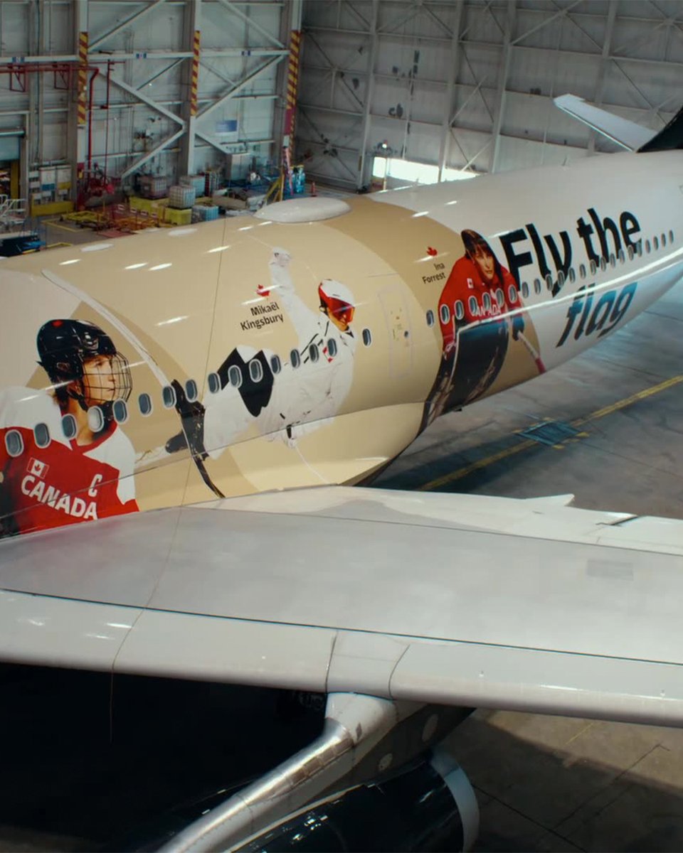 From takeoff to touchdown, we’re carrying Canadian pride sky-high. ❤️ Introducing our new celebratory livery that will fly Team Canada and Canadian Paralympic Team to Milano Cortina 2026. #FlyTheFlag