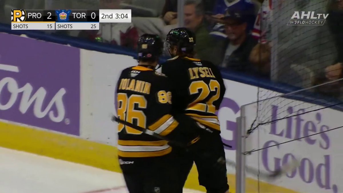 Talk about a highlight-reel goal... 🐻 You should definitely be keeping an eye on Boston Bruins prospect Fabian Lysell! (🎥: Providence Bruins)