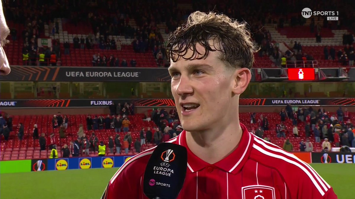 In a special night at the City ground, Forest captain Ryan Yates commends "unsung hero" Arnaud Kalimuendo 👏 📺 TNT Sports &amp; discovery+ UK