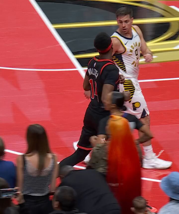 Ja’kobe Walter’s reaction to Brandon Ingrams game winner 😭 ❤️
