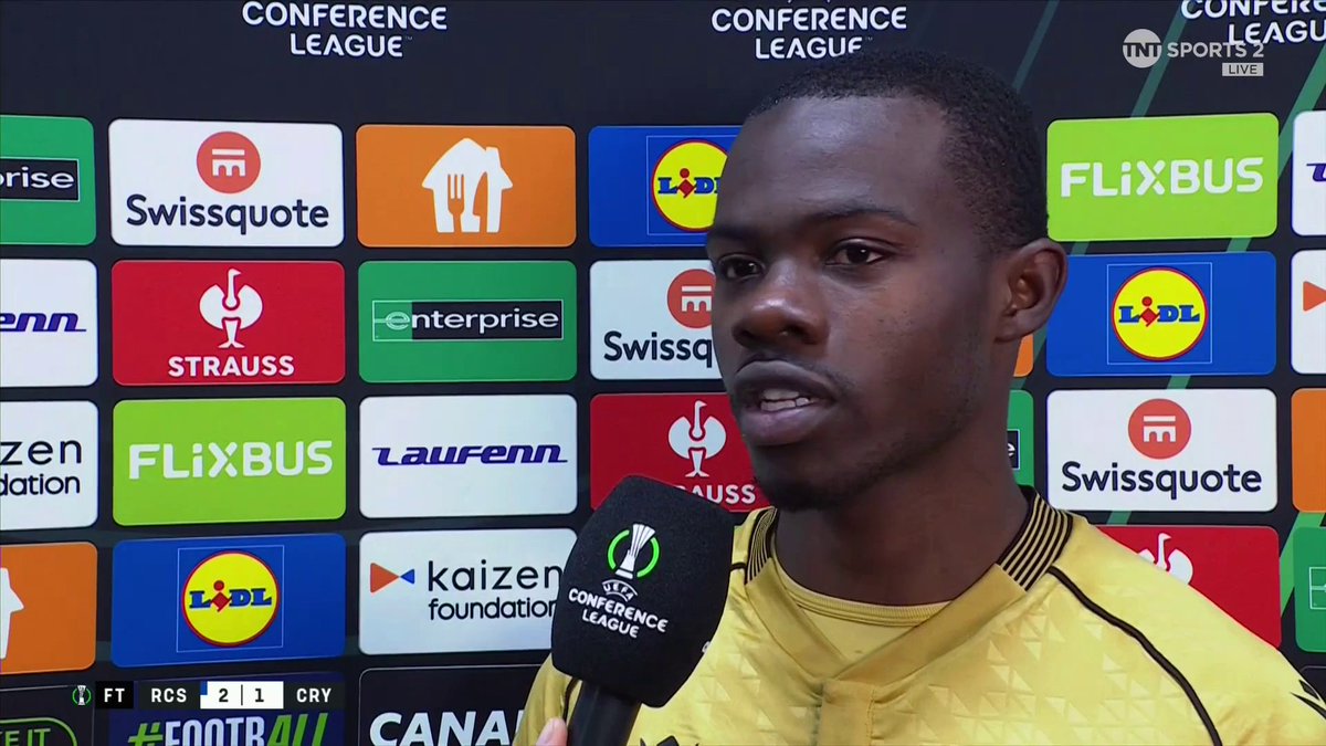 "We have to be more clinical!" Goal-scorer Tyrick Mitchell rues missed opportunities as Crystal Palace lose in Strasbourg. 🎙️ Liam MacDevitt 📺 TNT Sports & discovery+ UK