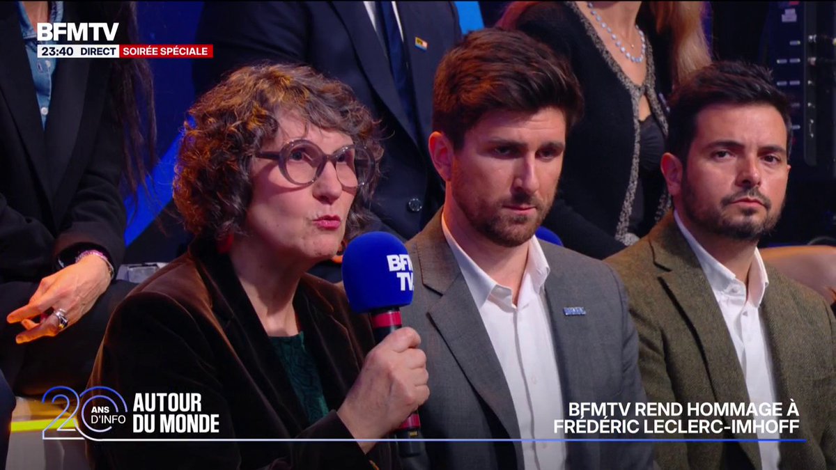 🗨️ "Il est mort caméra à la main, mais en sentant qu'il était à sa place" La mère de Frédéric Leclerc-Imhoff, journaliste BFMTV tué sur le front en Ukraine, témoigne pour entretenir la mémoire de son fils