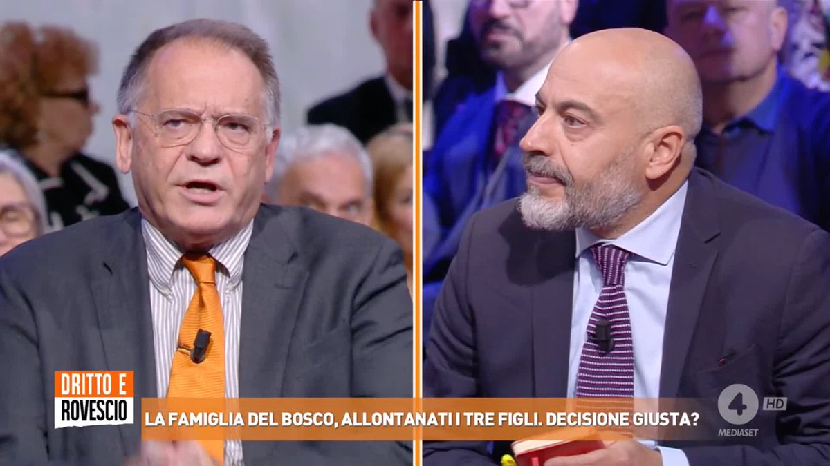 "Quella casa è poco sana, poco comoda, poco sicura e poco igienica: lo dicono un anno di sopralluoghi dei servizi sociali". Alessandro Cecchi Paone a #drittoerovescio sulla casa della famiglia che vive nel bosco