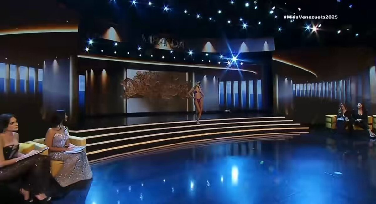 Clara Vegas no es la más preparada de la edición y ella lo sabe, pero su evolución no se puede negar, la nena me gusta 👄 #MissVenezuela2025