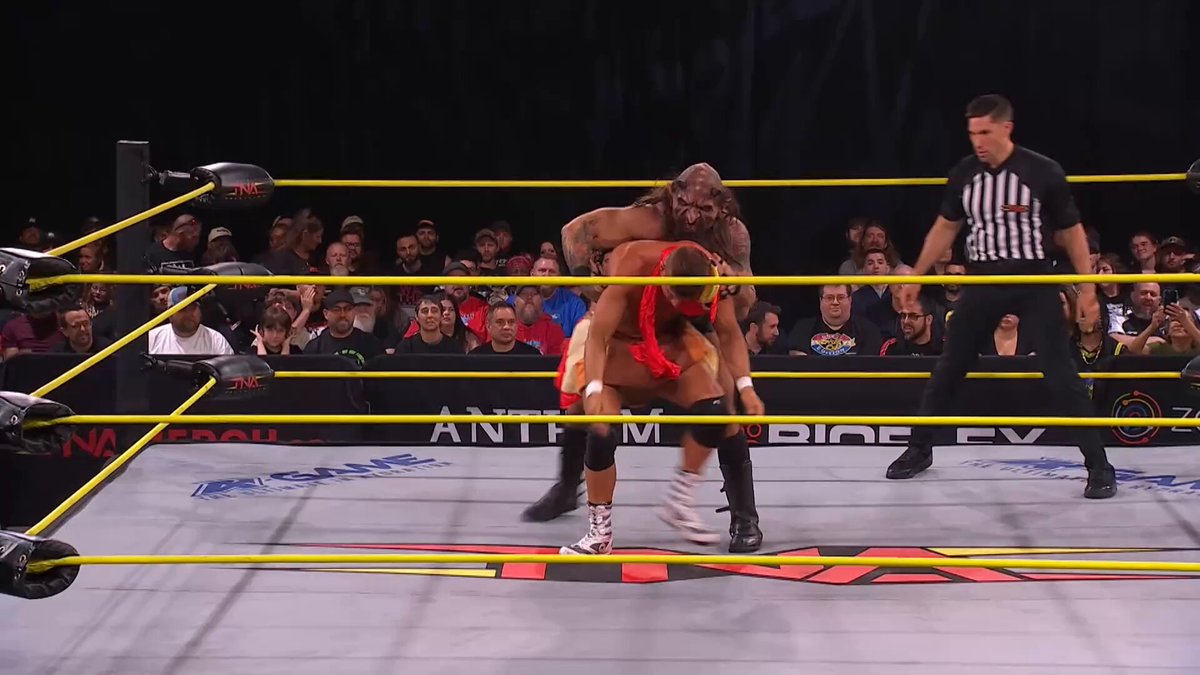 That turkey CHEATED! Ryan Nemeth Krampus Watch #TNAiMPACT on TNA+: