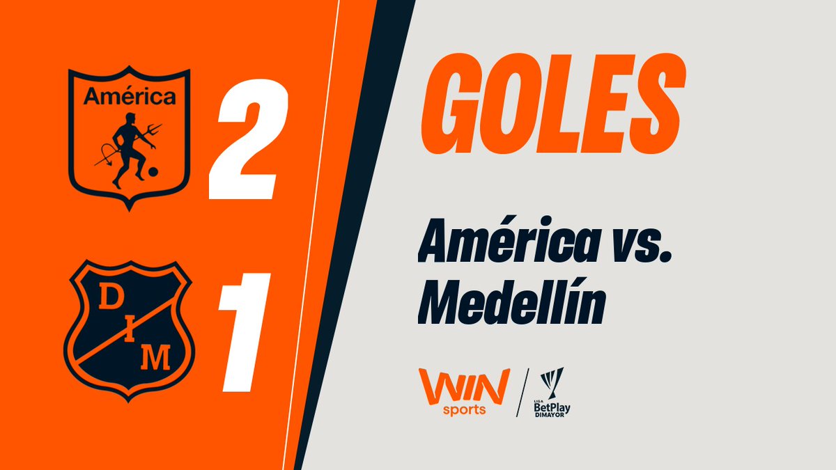 "Independiente Medellín" Porque América de Cali le rompió bien el orto por 2-1 por la Liga de Colombia. Salieron primeros en la tabla general y al pedo porque lo están culeando sin pudor en los cuadrangulares, se les congela el pecho, alta putita el DIM.