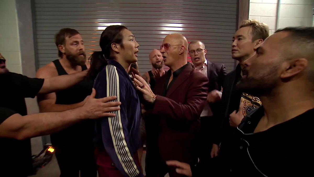The Don Callis Family gather to give thanks, but things get tense fast as Kazuchika Okada and Konosuke Takeshita still can’t seem to stay on the same page! Watch #AEWCollision on TNT &amp; HBO Max