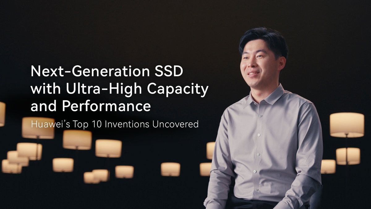 At Huawei Innovation &amp; Intellectual Property Forum 2025, the Top Ten Inventions awards showcased a next-generation SSD for ultra-high capacity and performance to strengthen banking security and help hospitals respond faster.