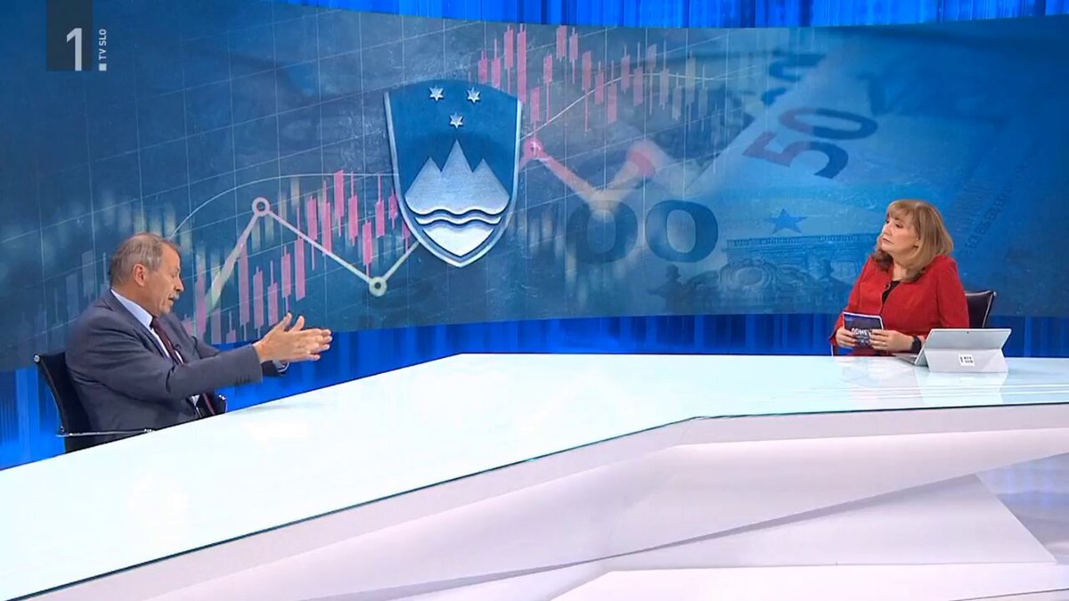 Konec je. Tanja Starič Tanja Staric je v Odmevi namesto magistra FDV, ki zagotavlja primanjkljaj pod 3%, povabila profesorja ekonomije 🤯#untergang 24UR.