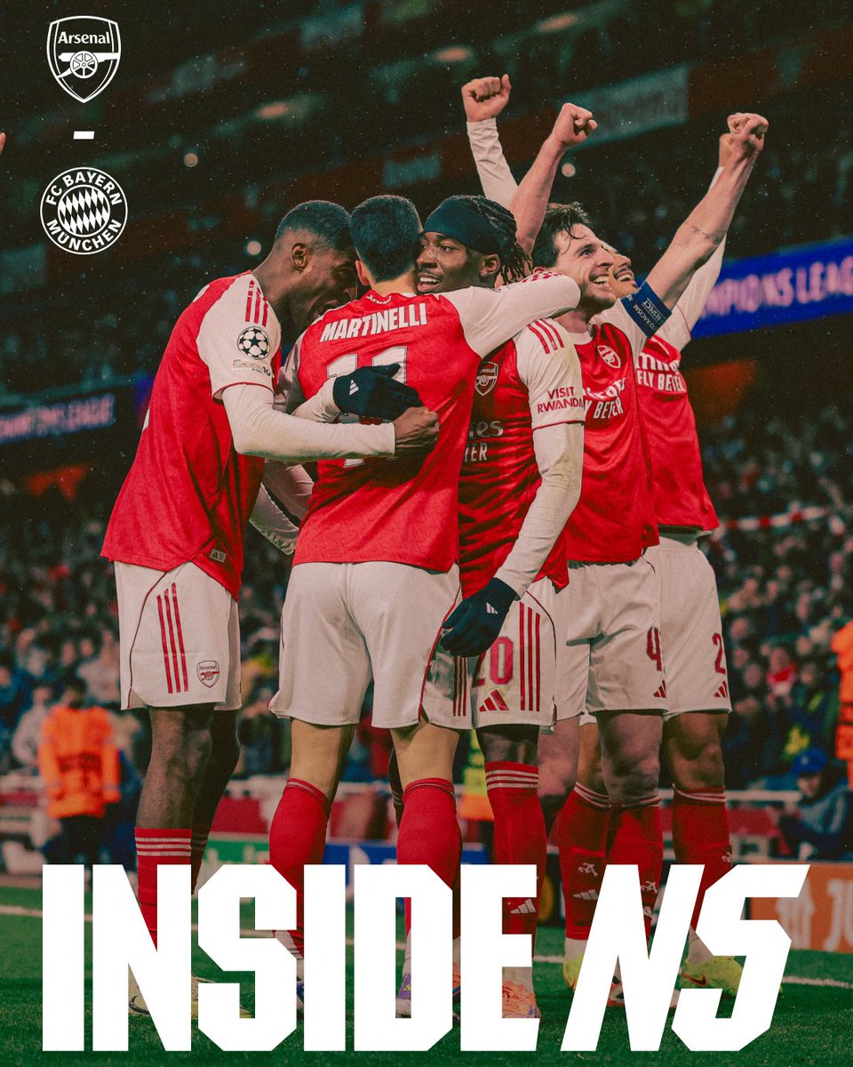 Big moments on the biggest stage 🌟 Go Inside N5 for all the action from our 3-1 win over Bayern Munich 📺