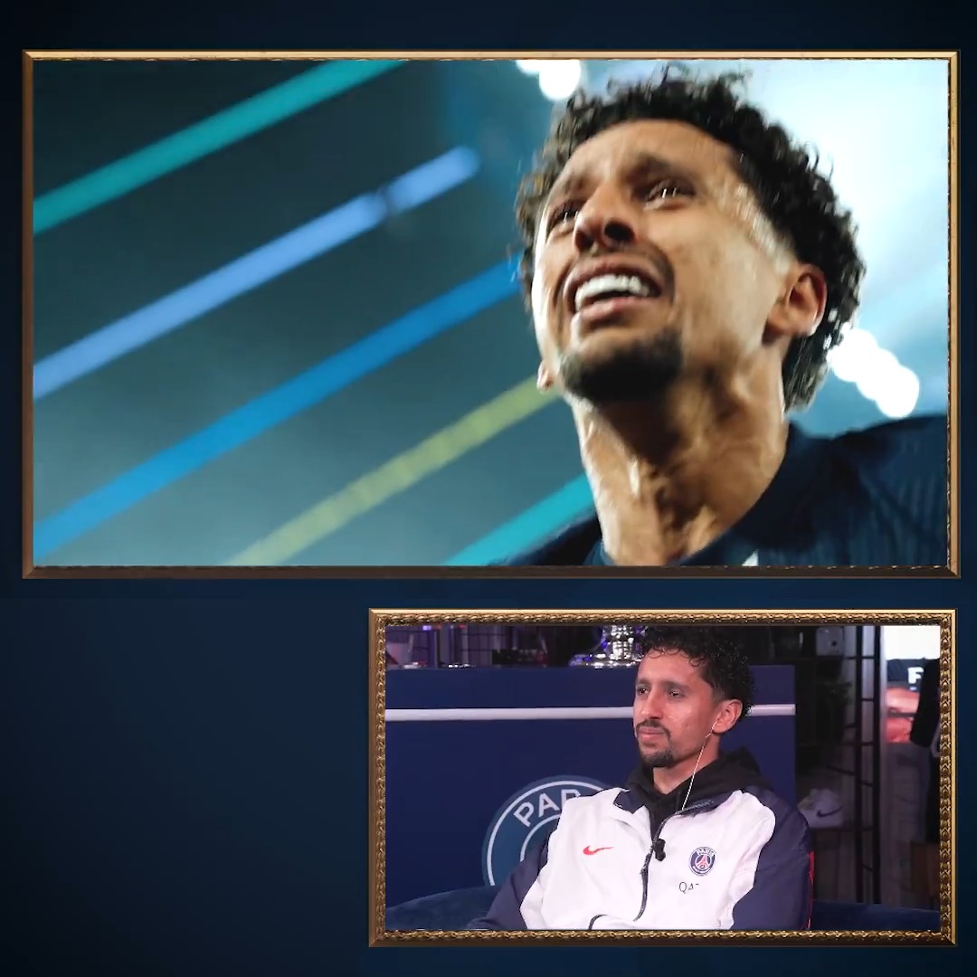 Un moment à jamais gravé dans l’histoire. ❤️💙 Marquinhos : Le Musée de ses 500 matches, dispo sur YouTube ! 📺