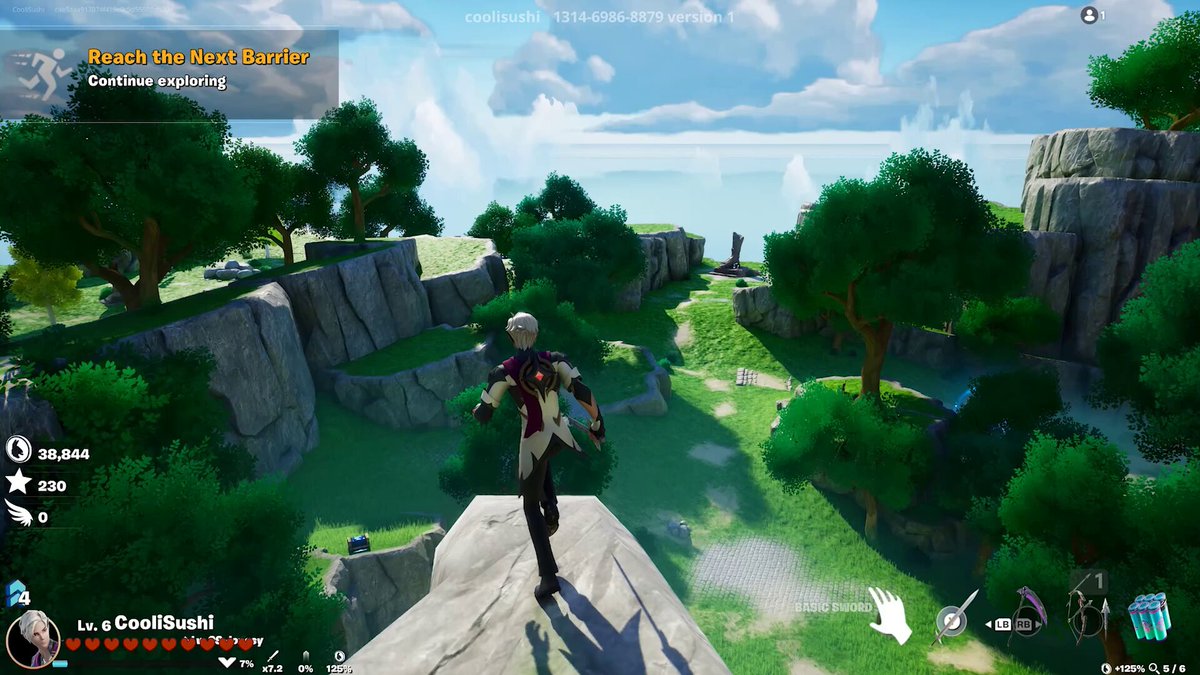 This is Genshin in Fortnite! #Fortnite #UEFN Map code: 1314-6986-8879