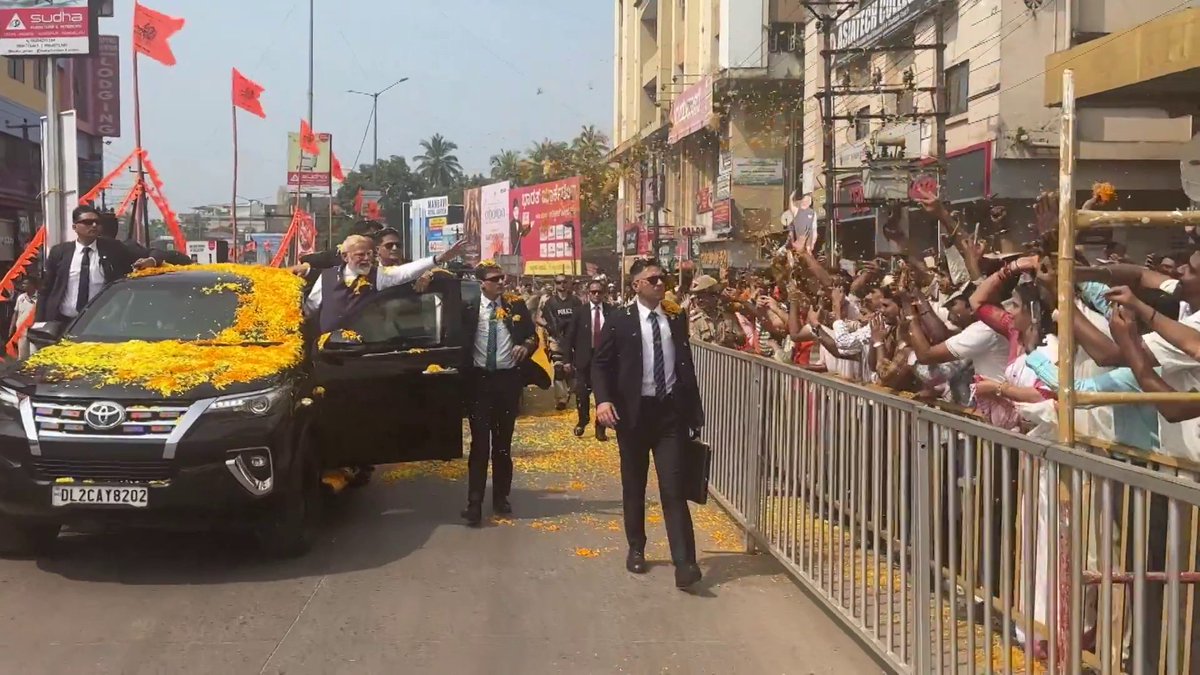 Glad to be in Udupi, a place associated with devotion, learning and tradition. The welcome I’ve received in Udupi will always be etched in my memory. Grateful to the people.