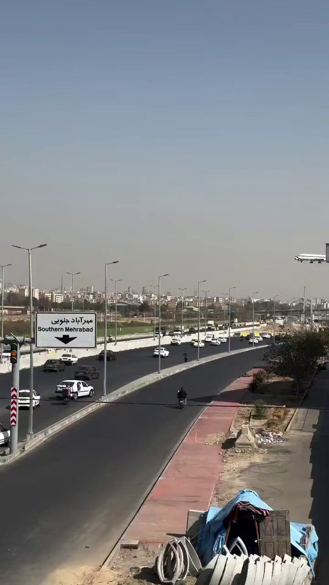 IRIAF Boeing-707 ELINT aircraft landing in Mehrabad airport of Tehran.