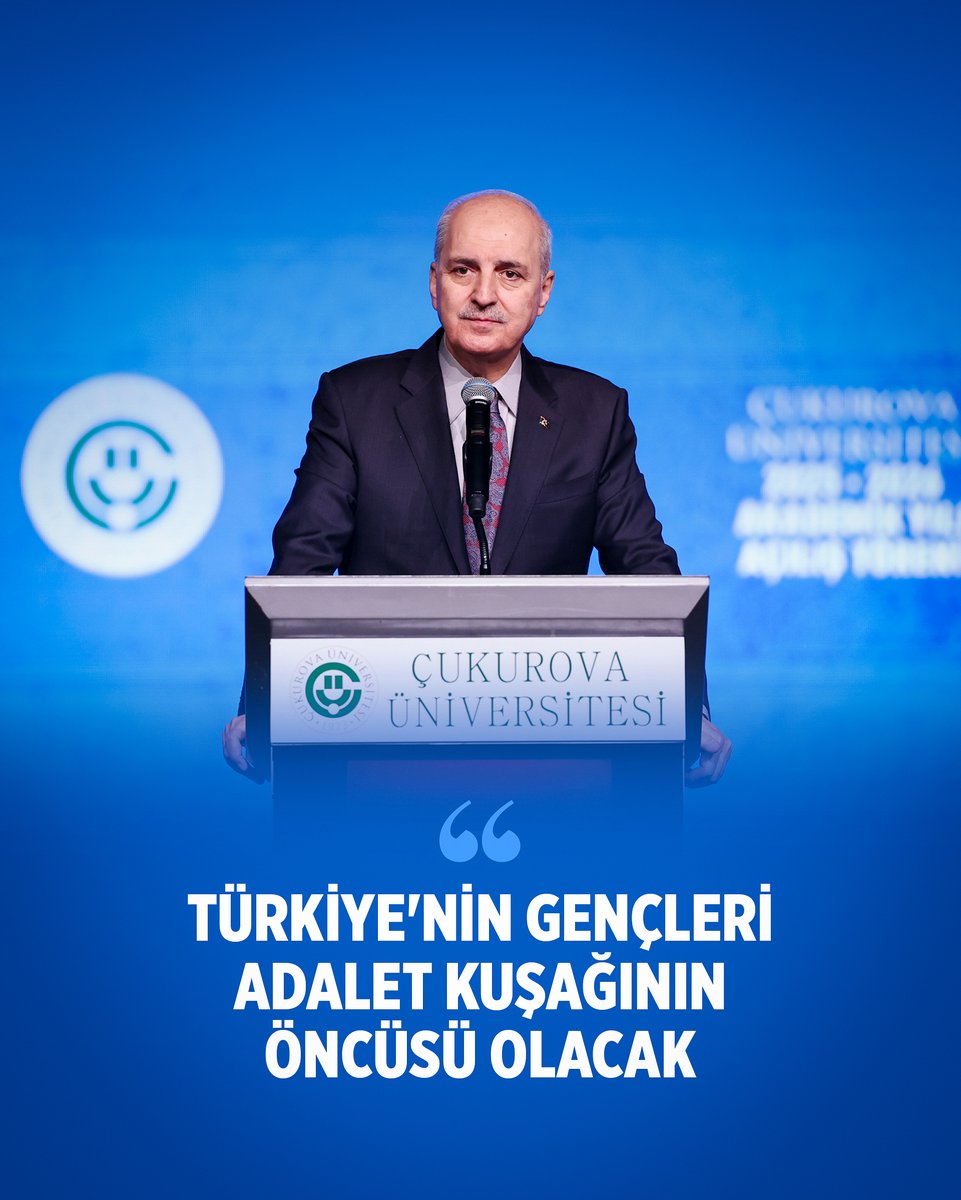 ❝Türkiye'nin gençleri, büyük bir medeniyetin çocukları olarak sizler kaygı kuşağının değil, adalet kuşağının öncüsü olacaksınız.❞