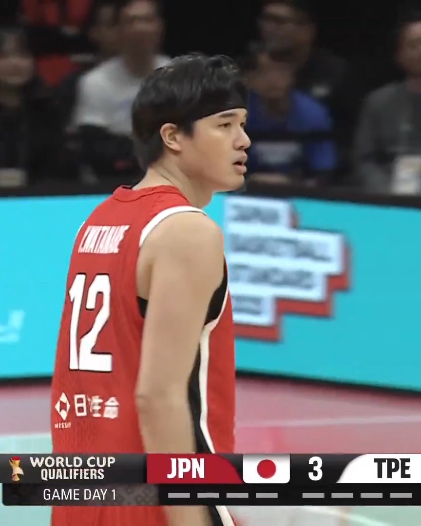 初戦でチームハイ20得点をあげた #AkatsukiJapan のキャプテン🇯🇵🔥 #12 渡邊 雄太（SF｜206cm） 20 PTS｜5 AST｜5 REB Yuta Watanabe (マネージャー管理) 🏆FIBAバスケットボールワールドカップ2027 アジア地区予選 Window1 次戦は12月1日(月)20:00- vsチャイニーズ・タイペイ 📺ＢＳ朝日 生放送 📡ABEMA／DAZN／TVerでライブ配信 #AkatsukiJapan #日本一丸 #FIBAWC #StepItUp