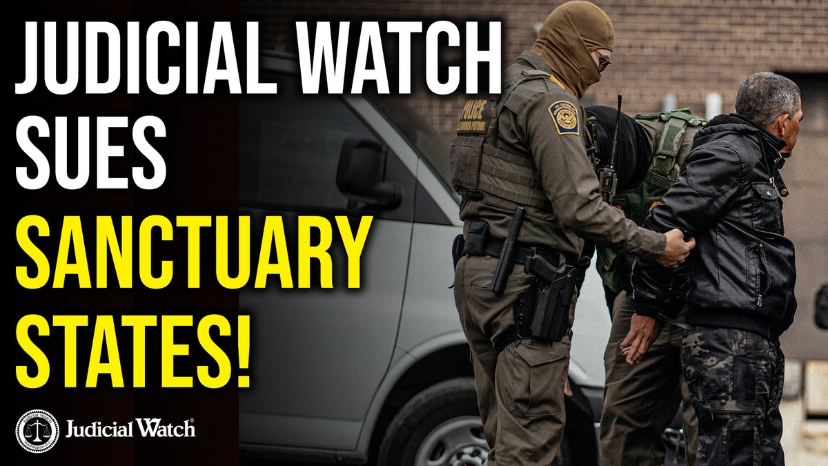 Judicial Watch Files Two New Lawsuits Over Sanctuary State Policies! Tom Fitton