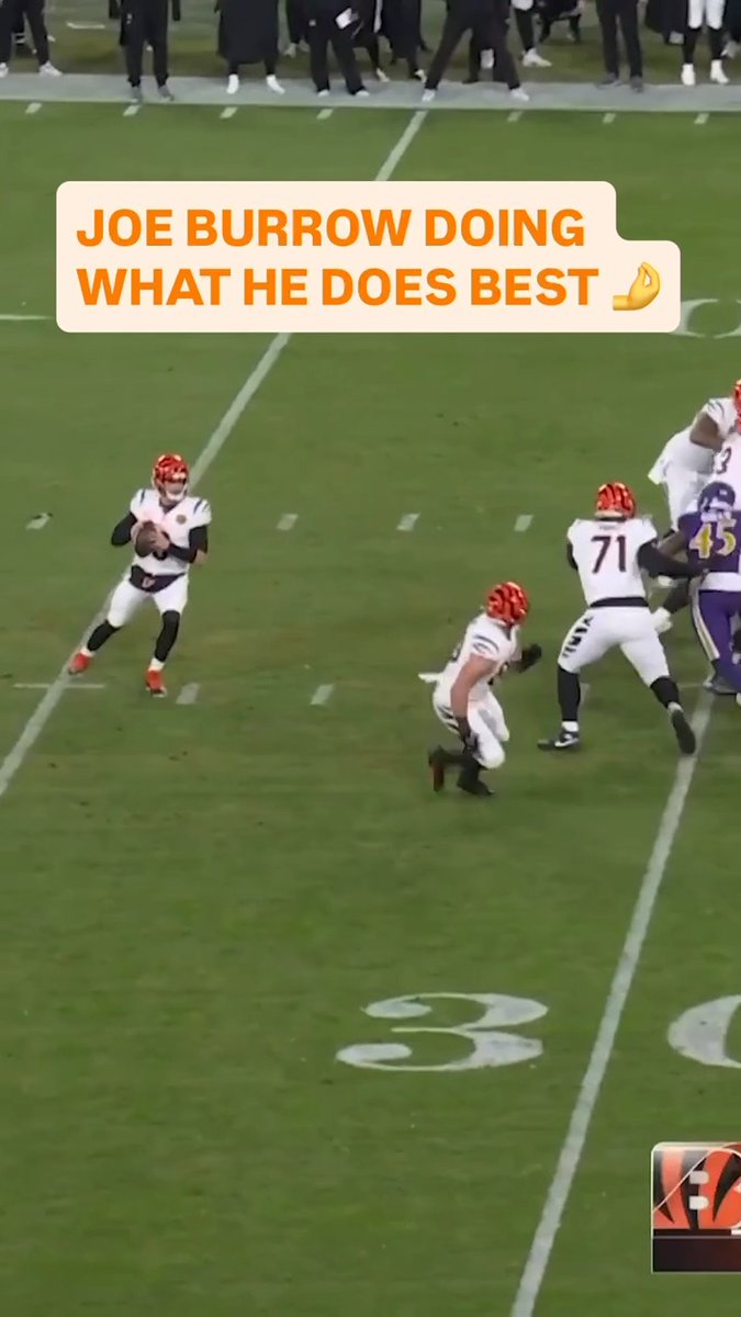We missed watching Joe Burrow play football.