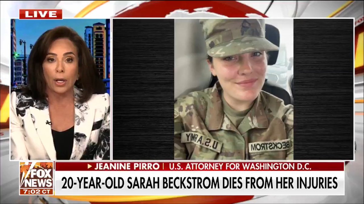 BREAKING: U.S. Attorney Jeanine Pirro announces upgraded charges against suspected DC shooter.