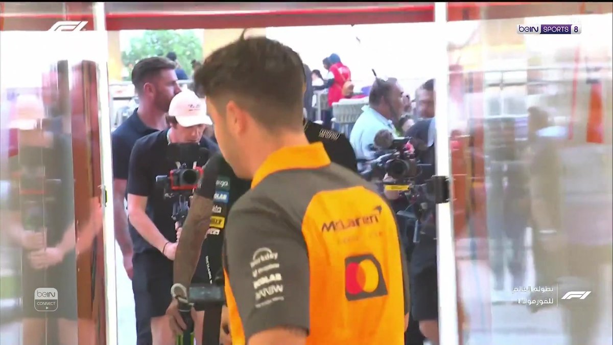مداخلة لهديل رياض مع الجماهير #فورمولا1 | #جائزة_قطر_الكبرى #Formula1| #QatarGP