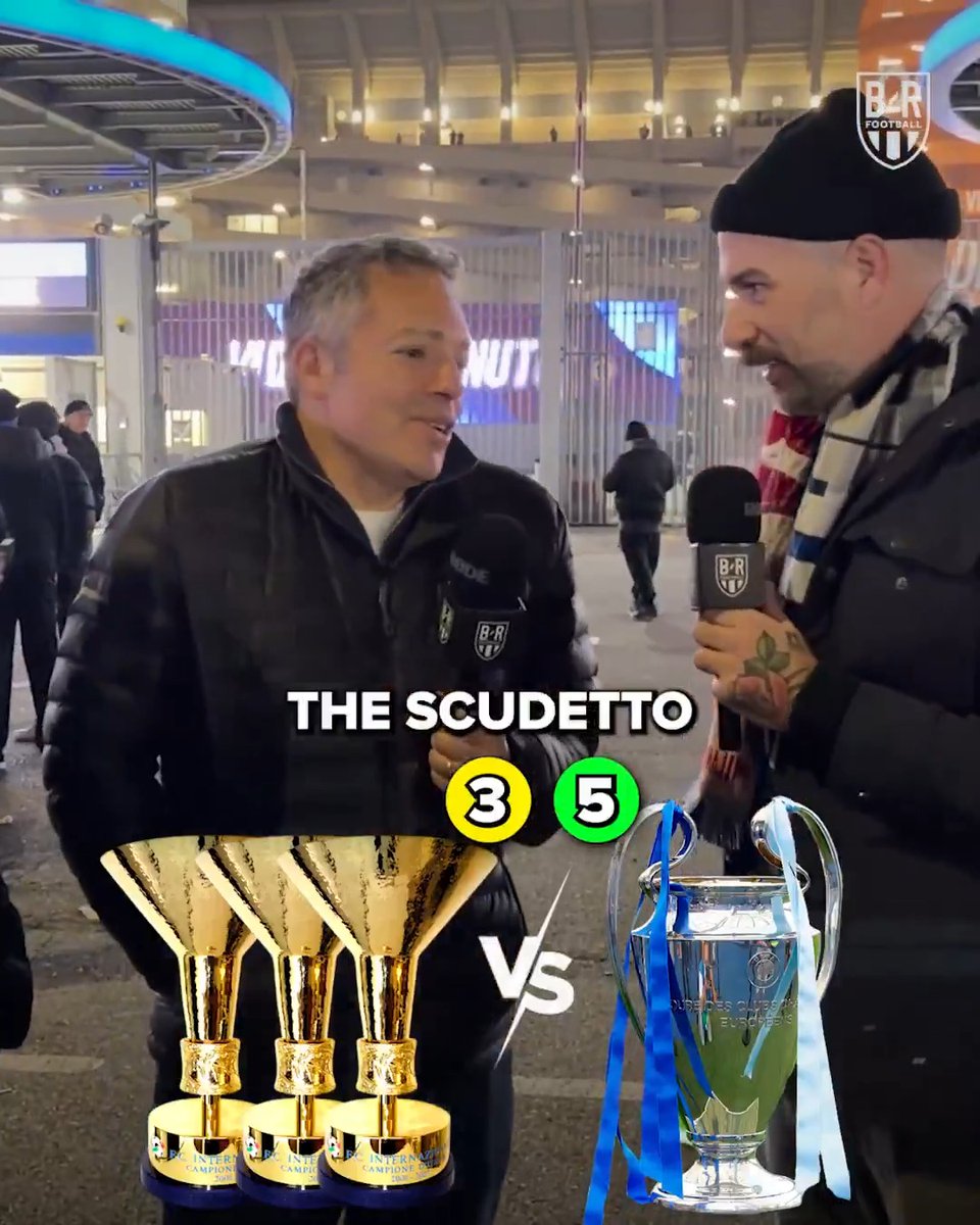 Would Inter fans rather win three-straight league titles, or win the Champions League? 🤔⚫🔵