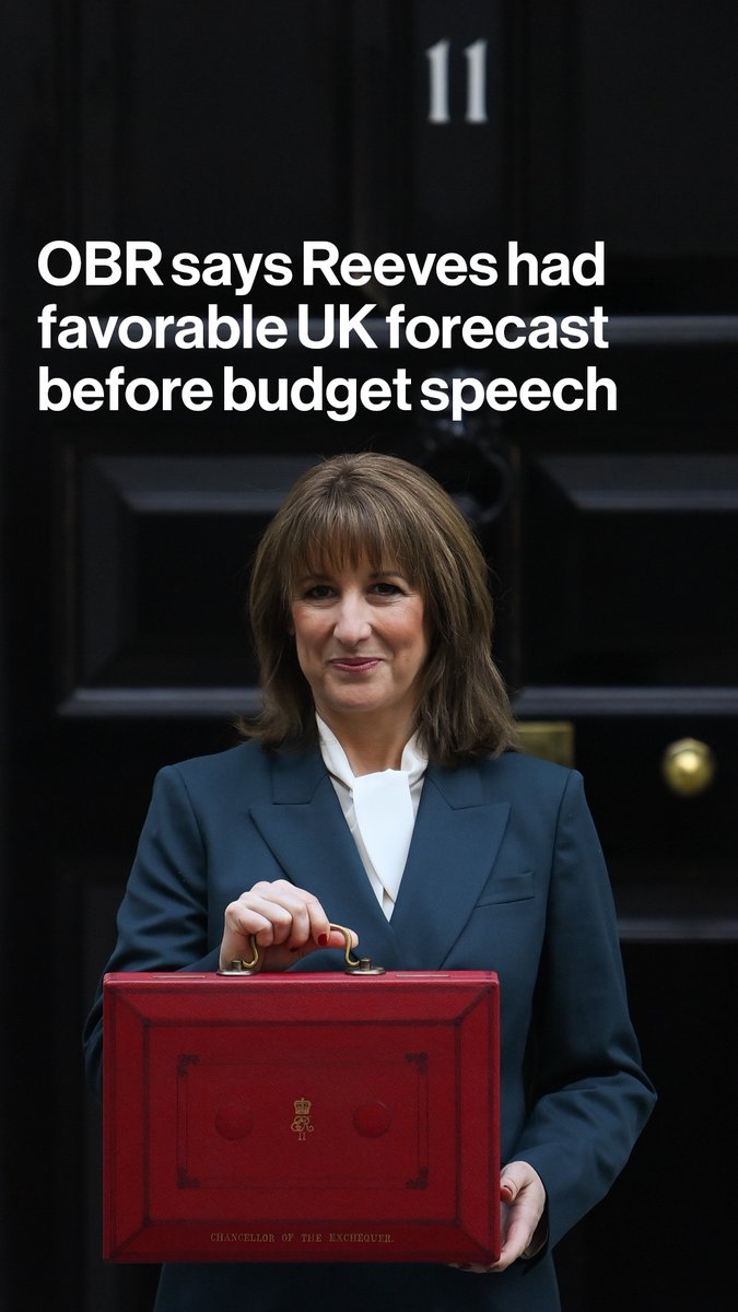 The OBR's head of economic analysis, David Miles, tells Caroline Hepker the fiscal forecasts given to UK Chancellor Rachel Reeves did not change during the period when she publicly prepared for, and then abandoned, plans for an income-tax rise