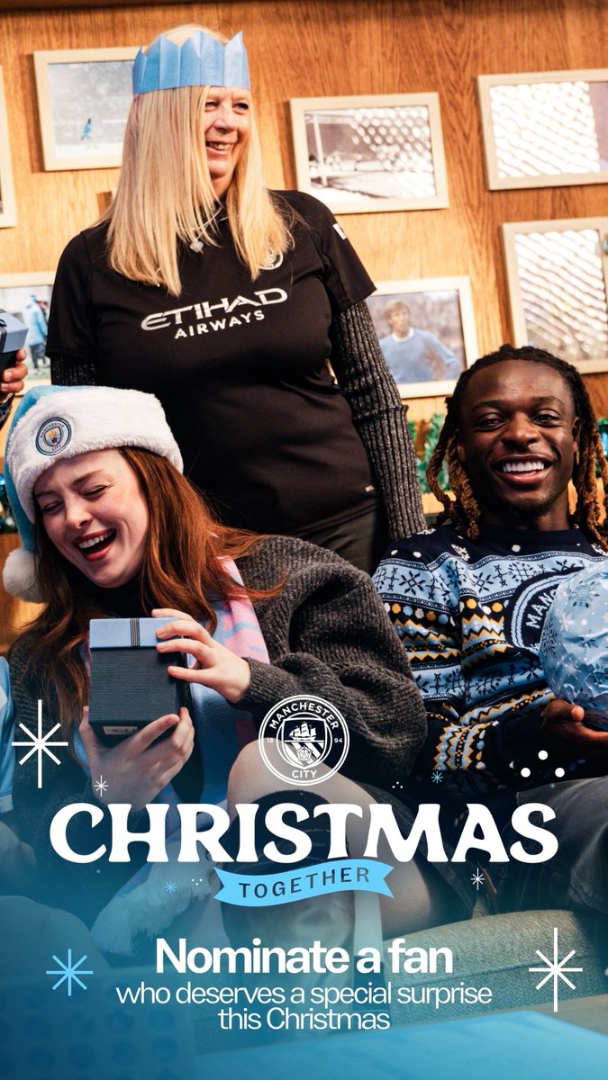 Your last chance to nominate a Blue who deserves a special surprise this Christmas! 🎄🩵 Click here ⤵️
