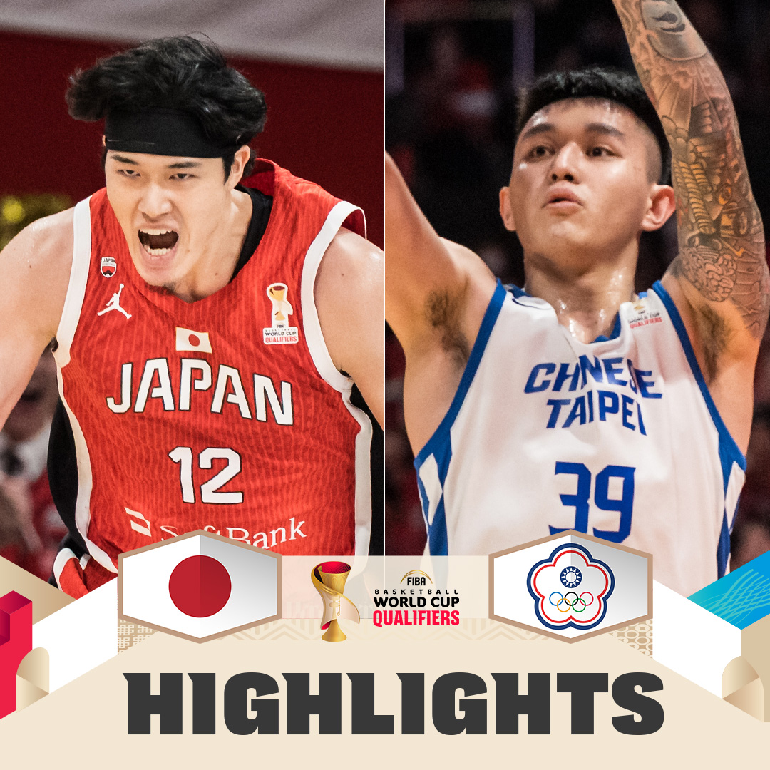 Josh Hawkinson's near triple-double and Yuta Watanabe's strong night on offense set the tempo in a dominant Japan win over Chinese Taipei 👏 #FIBAWC x #ギアをあげよ日本 | #日本一丸