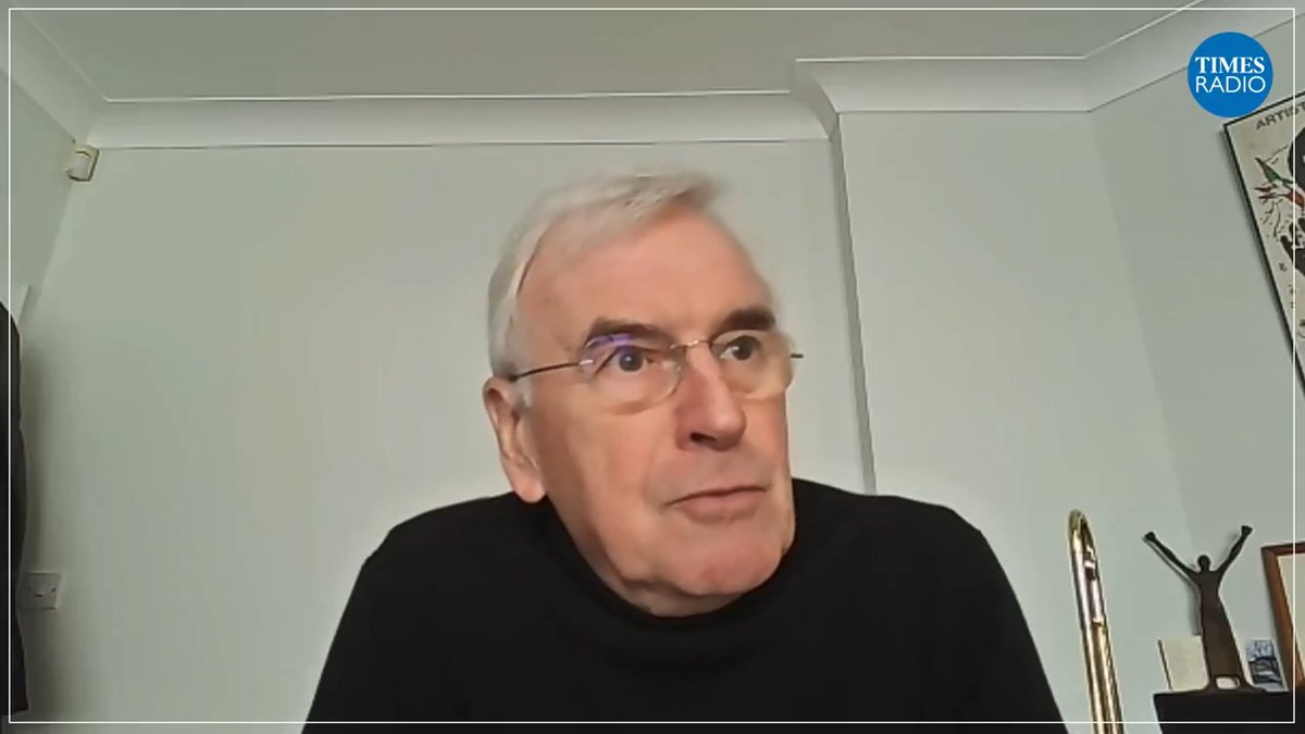 “Do you think this amounts to breaking a manifesto commitment?” “Yeah. I mean we can’t get away from it really.” Watering down the workers' rights bill is a “huge political mistake,” says Labour MP for Hayes and Harlington @JohnMcDonnellMP. @AyeshaHazarika | #TimesRadio