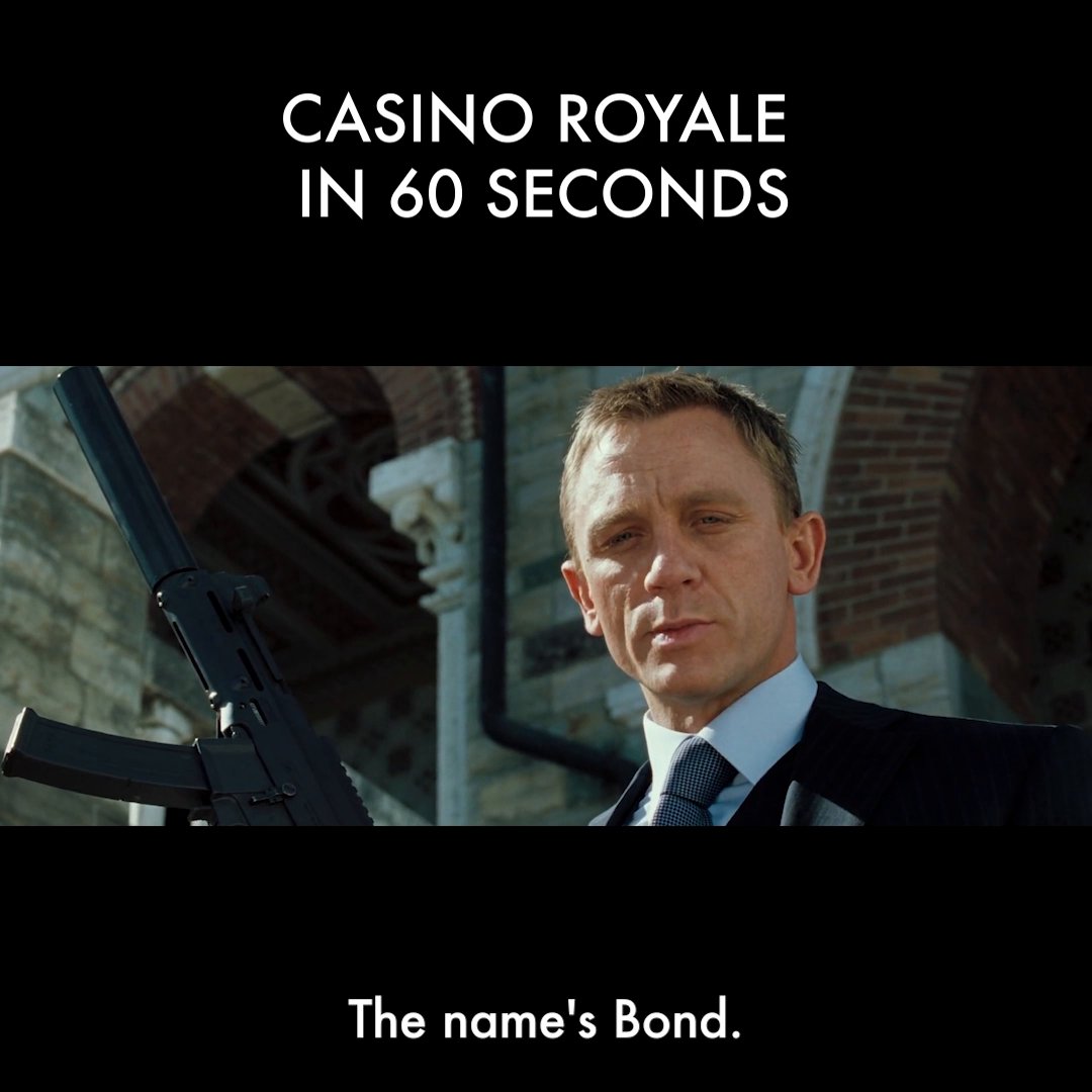 Daniel Craig’s first mission in 60 seconds. Which moment’s your favourite?