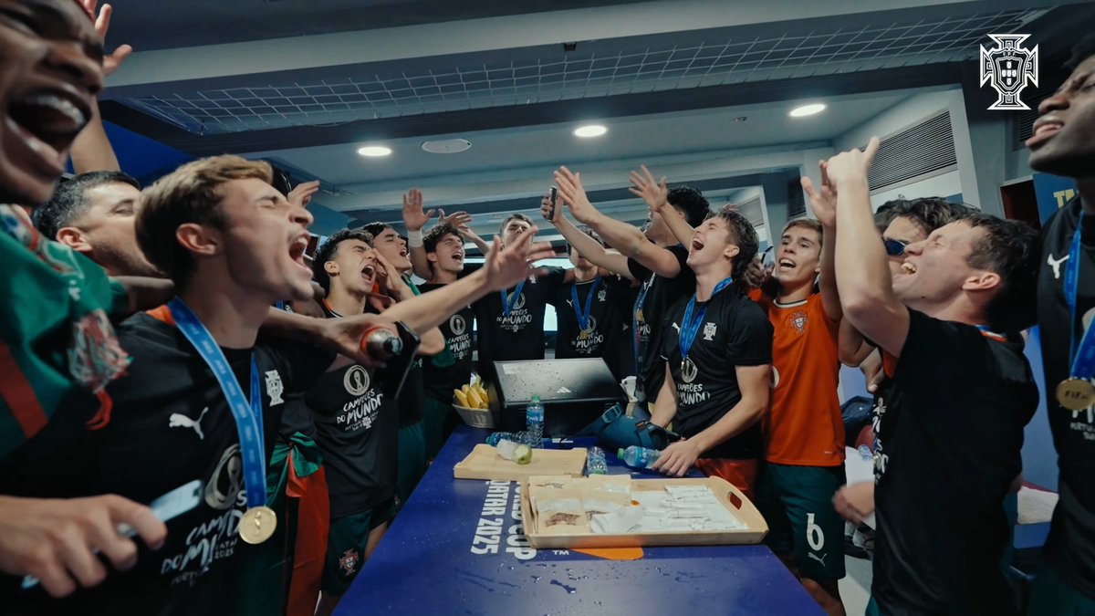 Já é tradição. 🥹 #FazHistória | #U17WC