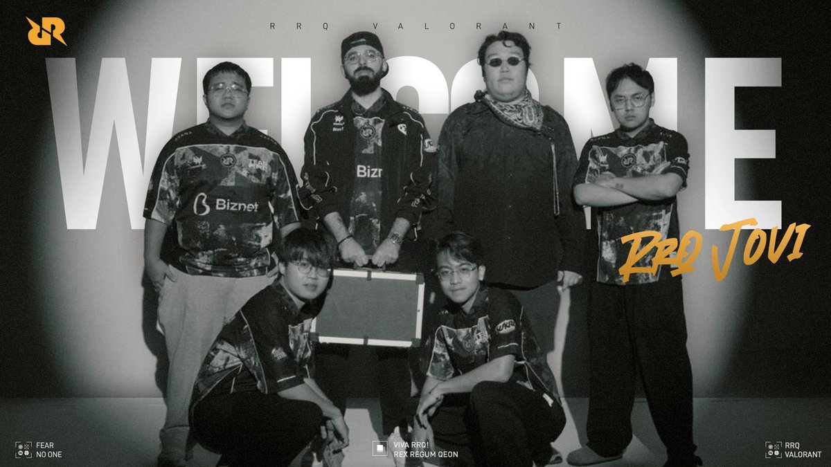 Meet Our New Head Coach — Jovi Joins RRQ Valorant RRQ Valorant has a new leader in town — welcome RRQ Jovi 🧠 as our Head Coach! With serious global experience, he’s joining during a new chapter for the squad. Time to level up strategy, synergy, and grind that next-level gameplay: let’s go for the crown together! #RRQVALORANT #VIVARRQ *pending RIOT approval