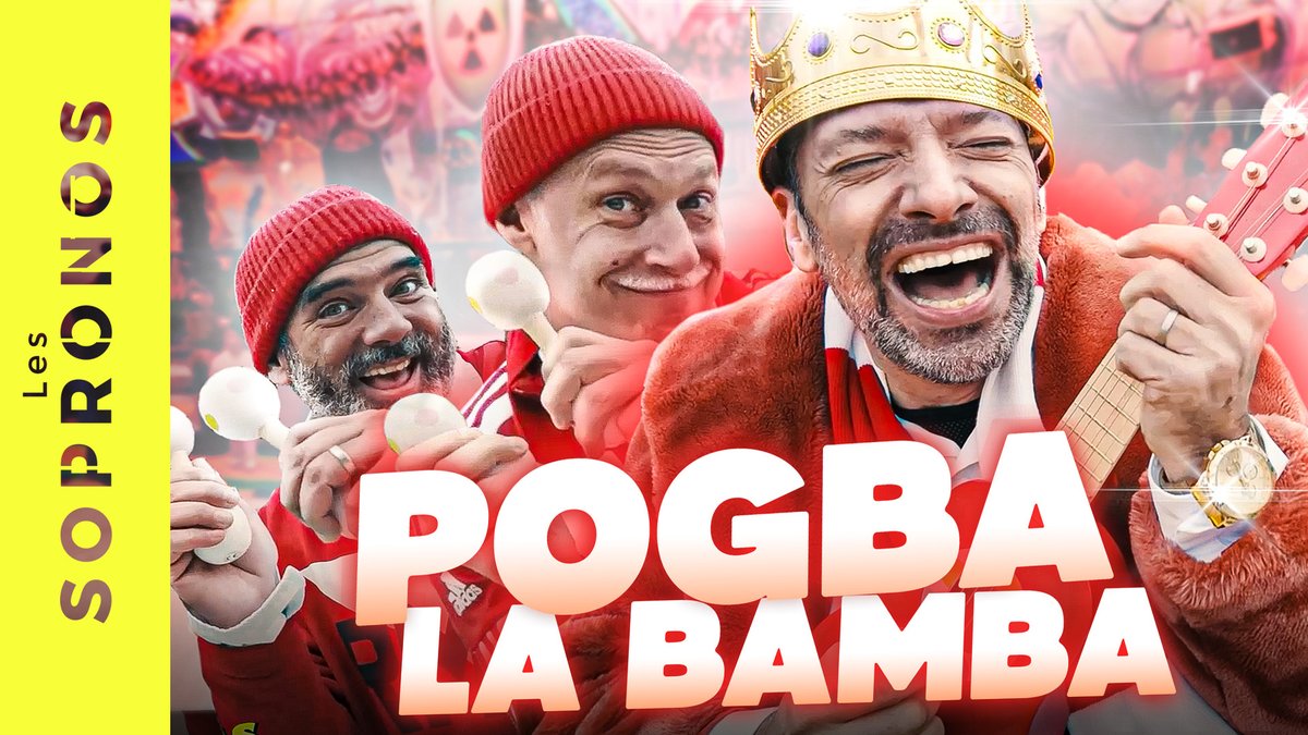 ⛏️ « Revoilà Paul Pogba ! Sa technique, ses longues jambes et ses grands bras... Dans son slip y'a un boa, sur l'terrain c'est la Samba ! » 🎶 Julien Cazarre fête le retour de la Pioche sur les terrains de football français ! 🇫🇷 #LesSopronos