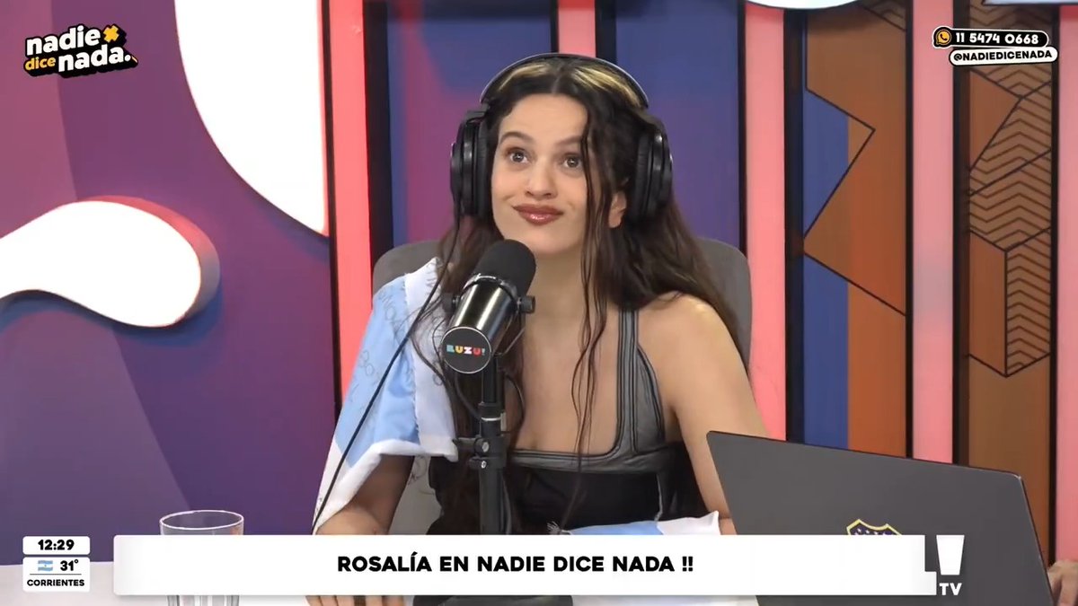 "Luzu": Por la presencia de Rosalía en #NadieDiceNada
