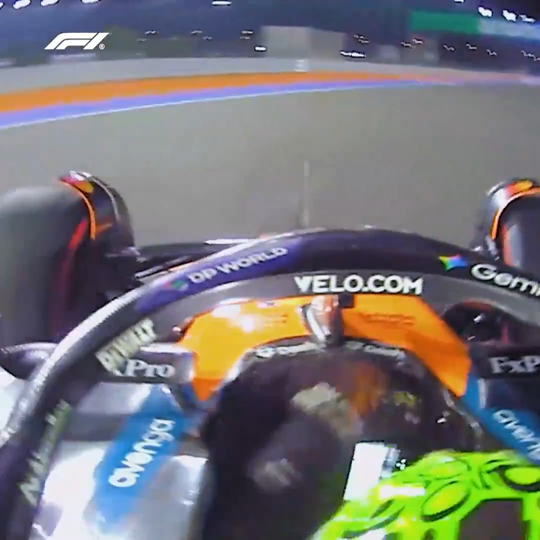 Steady, Lando! 😮 #F1 #QatarGP