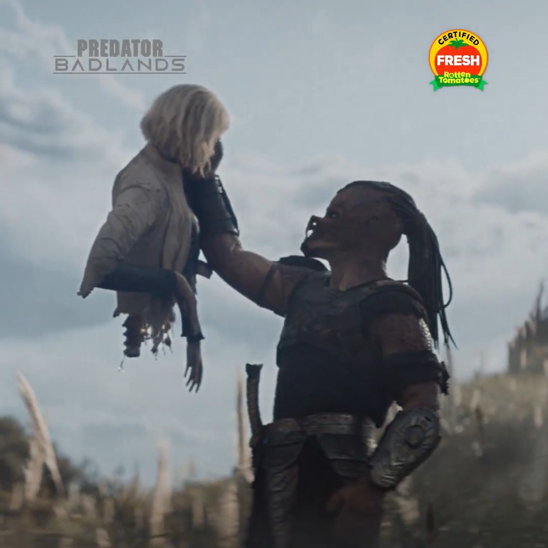 Survive the Badlands. Get your tickets to experience Predator: Badlands in theaters now: