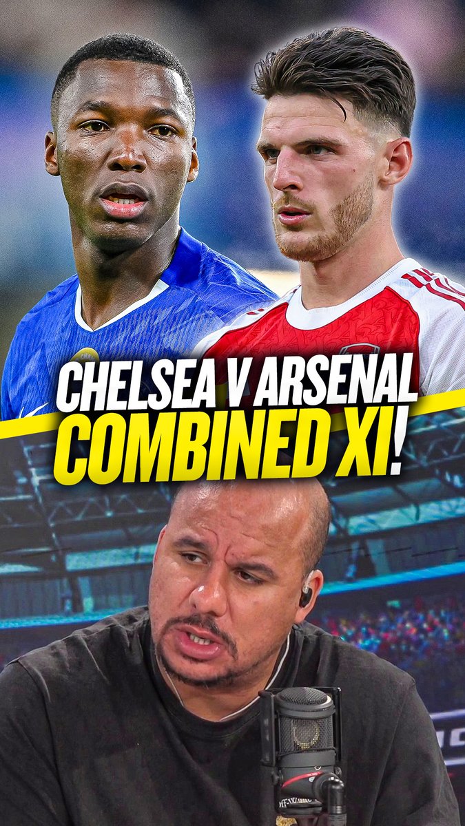 🤔 Caicedo or Rice? 🤔 Cucurella or Califiori? 🤔 Does Estavao make it? Gabby Agbonlahor names his #CFC and #AFC combined XI ahead of Sunday's clash! 🔵🔴