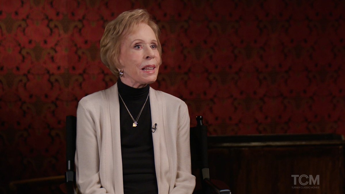 Comedian, actress, and writer Carol Burnett shares her experience working with Hollywood legends, Betty Grable and Martha Raye on The Carol Burnett Show as she introduces SWEET ROSIE O'GRADY ('43) with Dave Karger. See the full conversation tonight at 8pm ET.