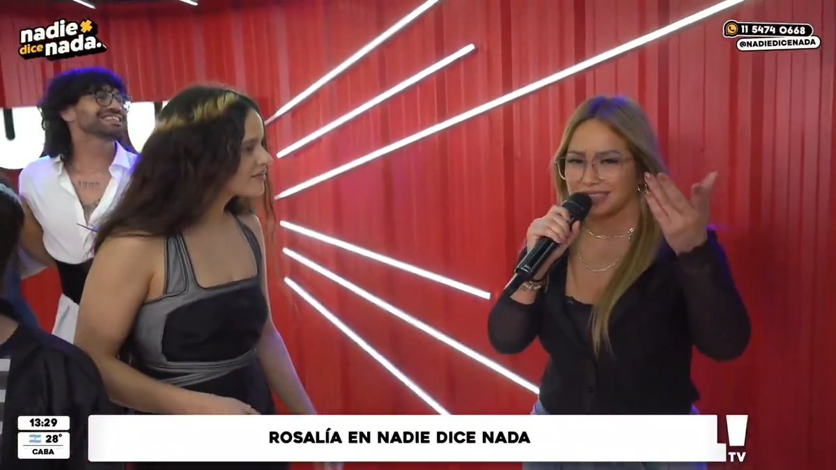 "Karina": Por este momento durante el programa de #NadieDiceNada con Rosalía