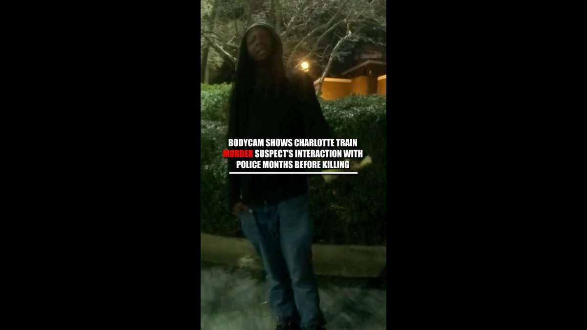 RED FLAGS: Newly released bodycam footage shows Charlotte light rail murder suspect Decarlos Brown Jr.’s interaction with police officers, claiming that a “man-made material” was controlling his body months before he allegedly stabbed 23-year-old Iryna Zarutska to death.