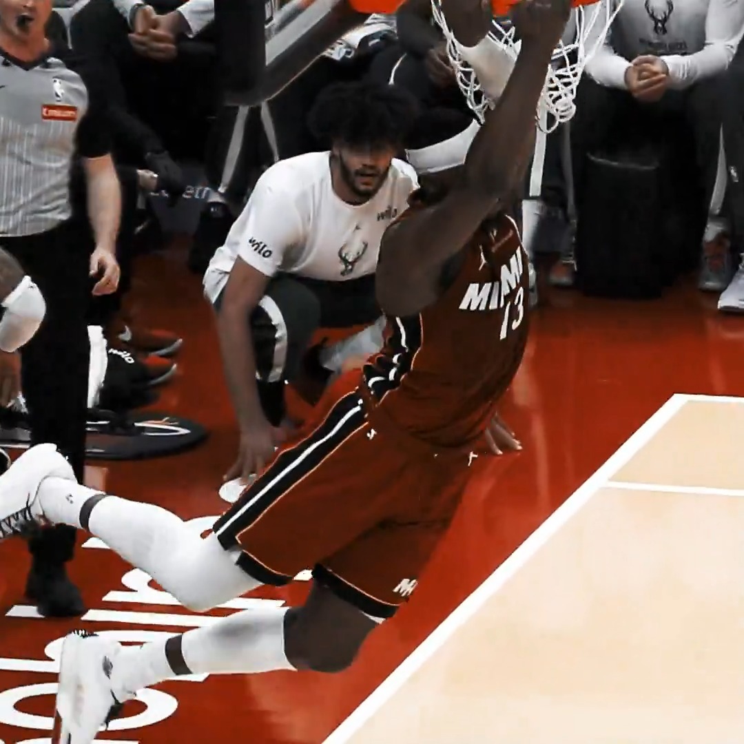 Tyler lobs for Bam... a sight we missed seeing 🥹 Ultimate Assist // Robinhood
