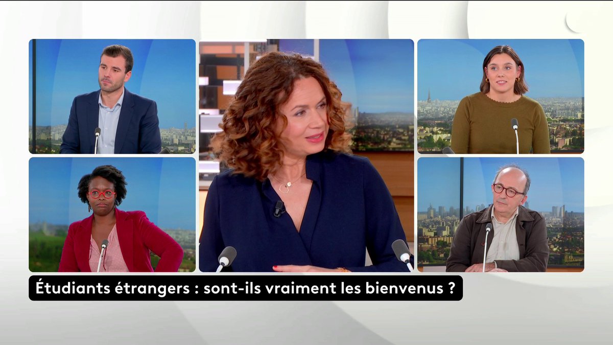 🔴 Étudiants : "Les étudiants étrangers sont une richesse. Sans APL, beaucoup ne viendront plus ou seront dans une grande précarité. Certains dorment déjà en gare faute de logement. Et la crise touche aussi tous les étudiants", alerte Éléonore Schmitt. #ToutEstPolitique #canal16