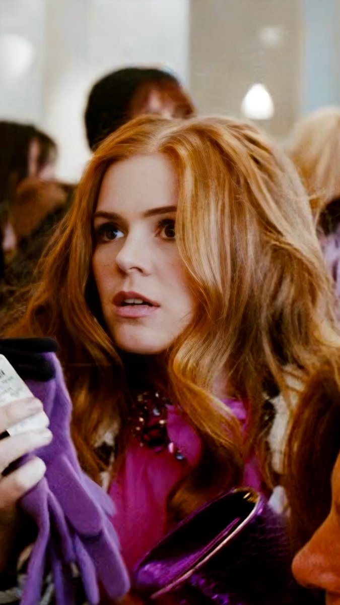 From frugal to feral in 5 seconds flat. Film: CONFESSIONS OF A SHOPAHOLIC (2009)