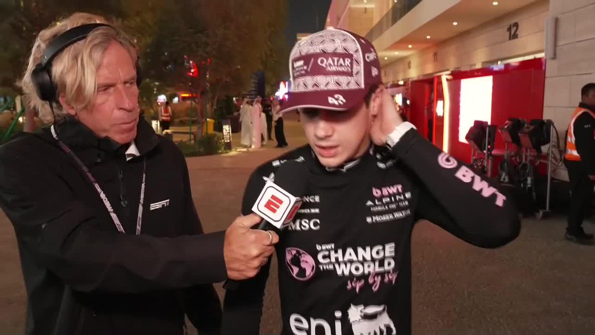 🗣️ ¡Franco Colapinto post Sprint Qualy! “Despues de la FP1 los dos rompimos mucho el piso porque acá iba saltando mucho el auto.” “Tenemos que cambiarlos pero no tenemos más.” “No te hace disfrutar manejar.”