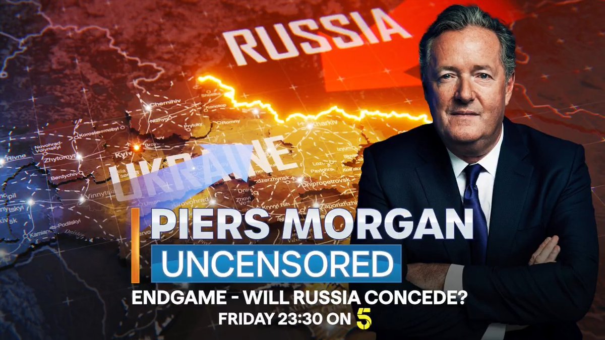 Piers Morgan uncovers the Ukraine peace deal, tonight on Channel 5 at 11.30pm. 📺 Piers Morgan | Channel 5