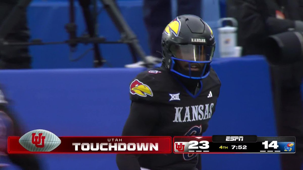 97-YARD PICK-SIX FOR UTAH 🔥
