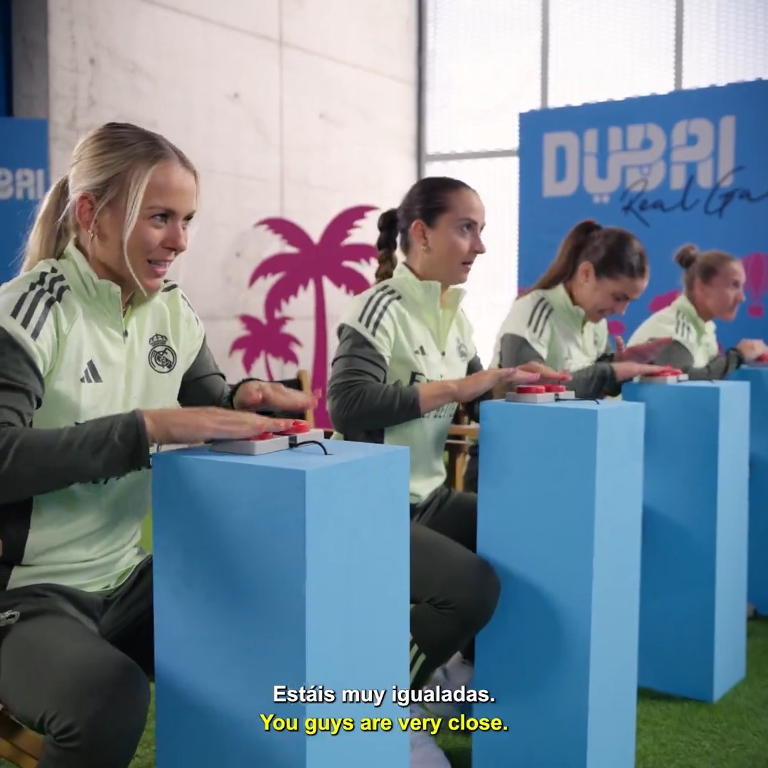 🕹️ ¡Ponemos a prueba a nuestras jugadoras con los Dubai Real Games! Visit Dubai