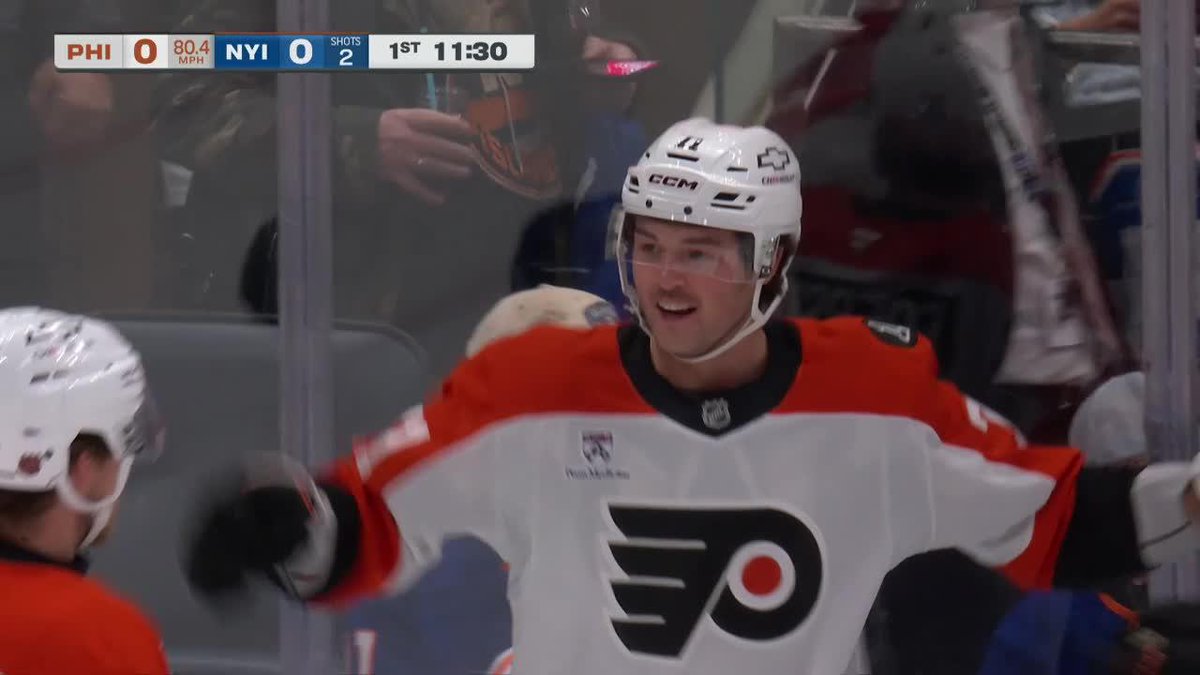 Tys will take that one, thx! #PHIvsNYI | #LetsGoFlyers