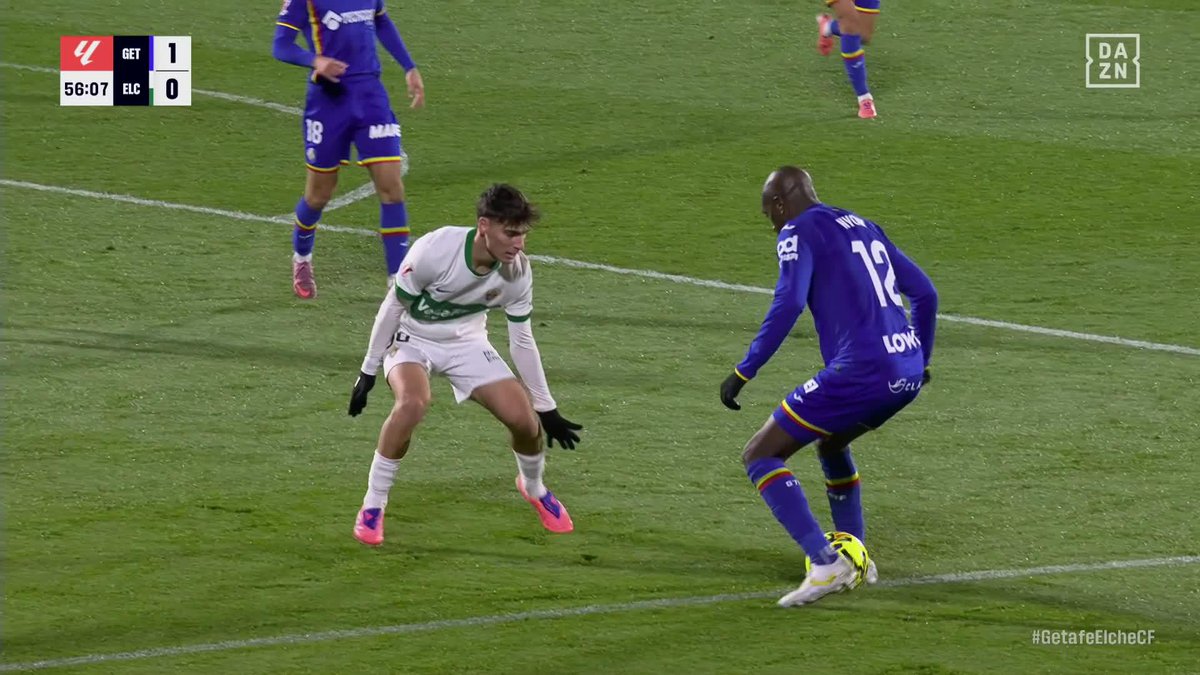 Con todos ustedes, LA NYOMINHA ✨ © Allan Romeo Nyom #LALIGAenDAZN ⚽️