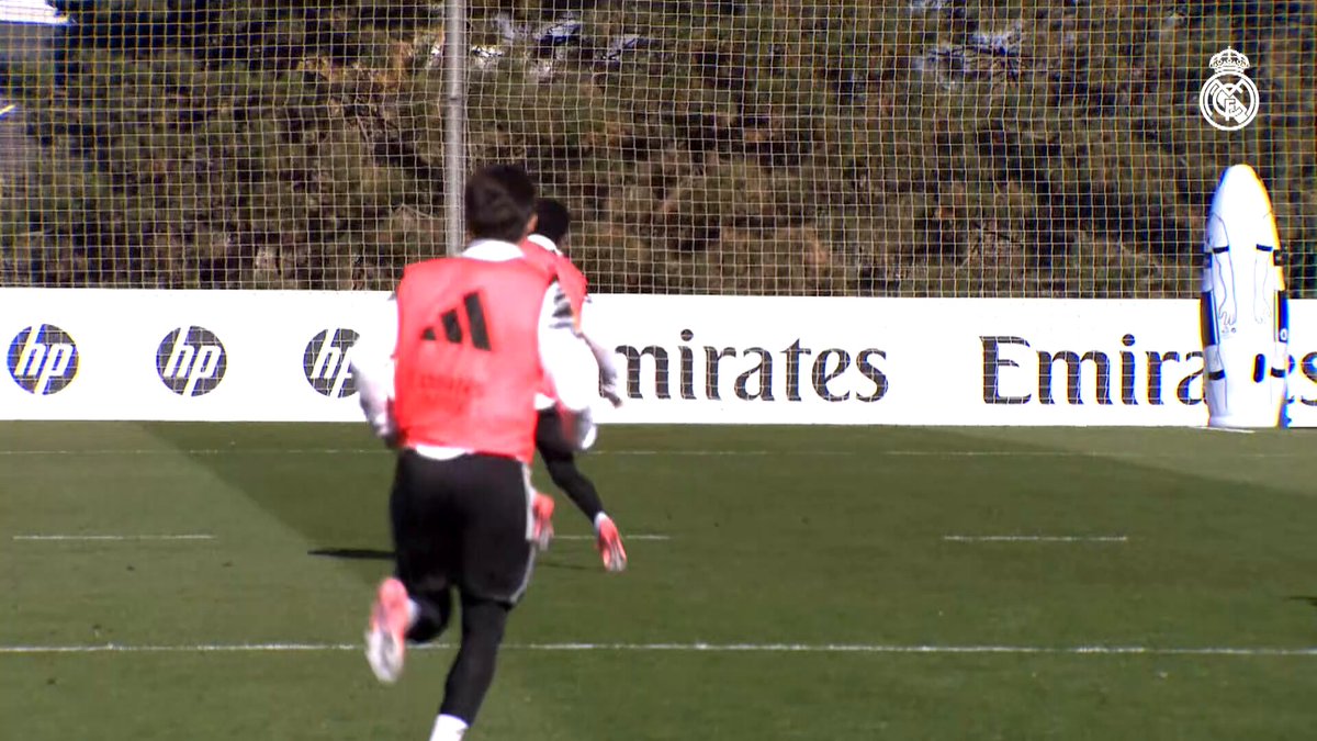 Summary of Real Madrid's training session today